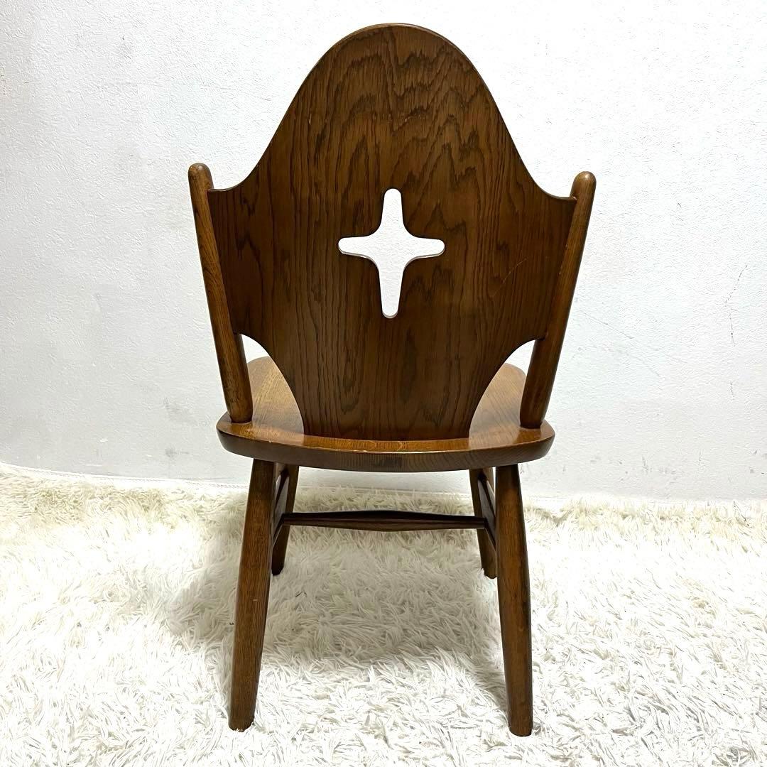 ヴィンテージ WINDS 太平 チャーチチェア ダイニングチェア 飛騨家具 2脚