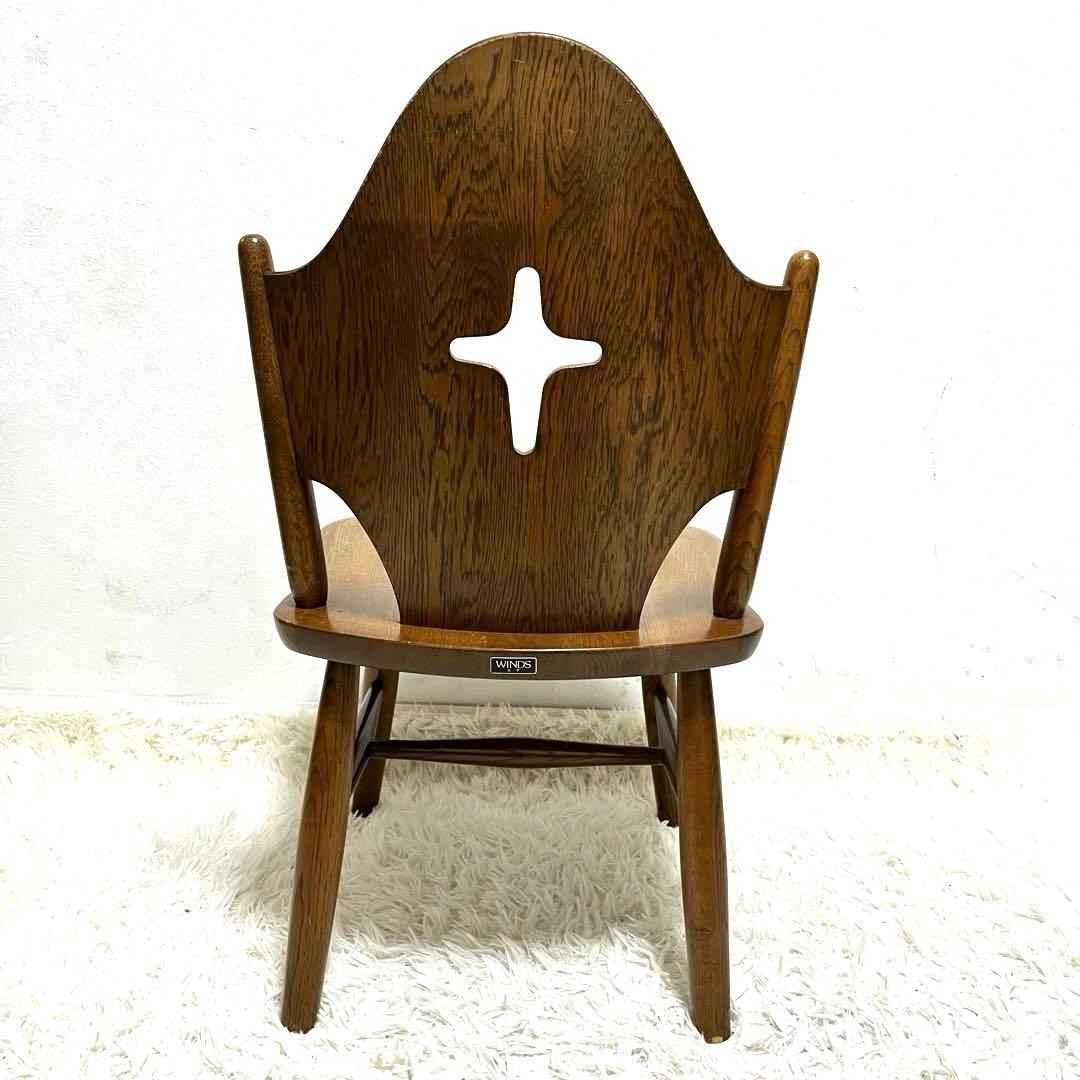 ヴィンテージ WINDS 太平 チャーチチェア ダイニングチェア 飛騨家具 2脚