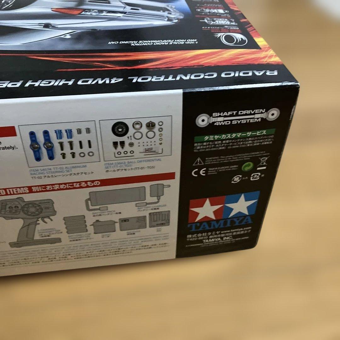 タミヤ R32 GT-R RC ドリフト 日産スカイライン　未使用　スペア付き