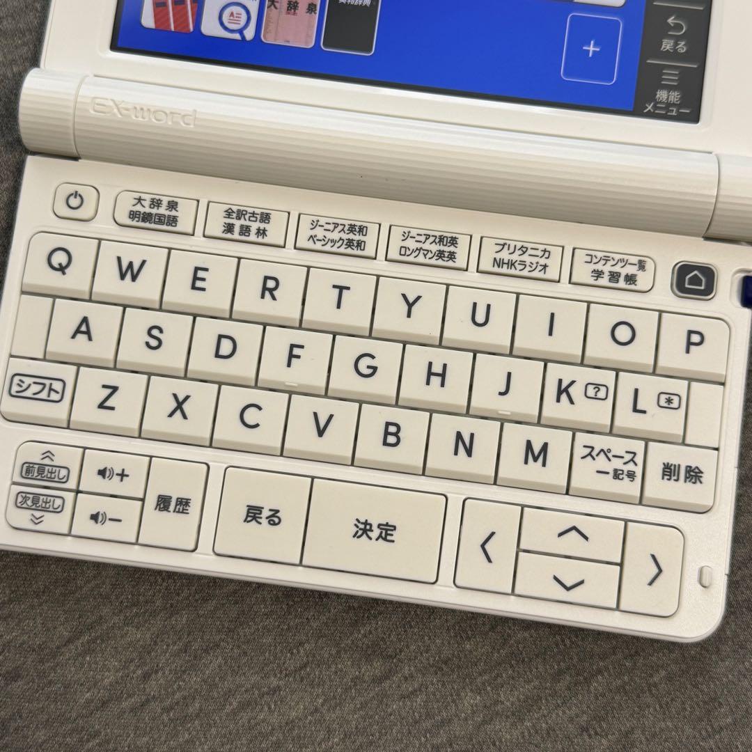 【美品】CASIO 電子辞書 EX-word XD-SX4100 高校生モデル