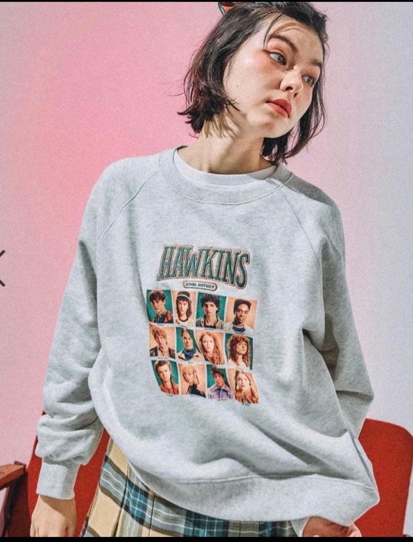 ストレンジャーシングス ニコアンド アソートスウェットプルオーバーオート