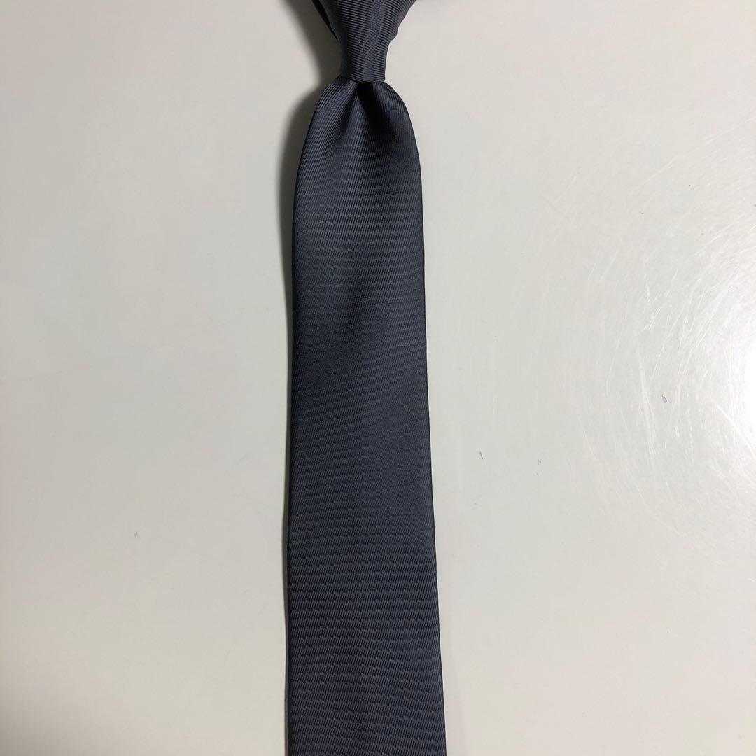 ジョンコンフォート 50オンス ソリッドタイ（チャコールグレー無地）