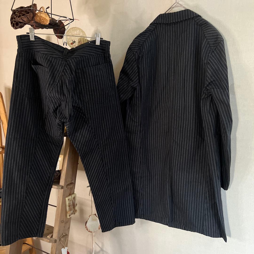 ★美品13万円！SCYE BASICS ミリタリージャケット、パンツセット 38
