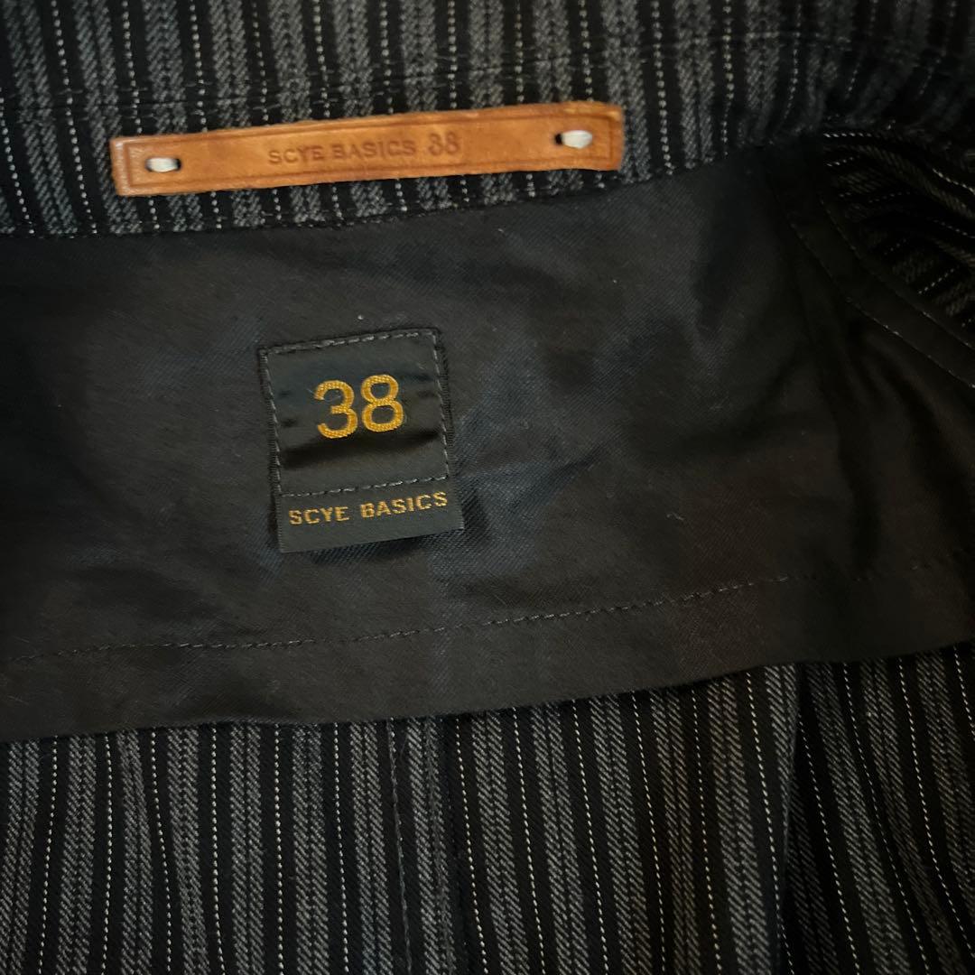 ★美品13万円！SCYE BASICS ミリタリージャケット、パンツセット 38