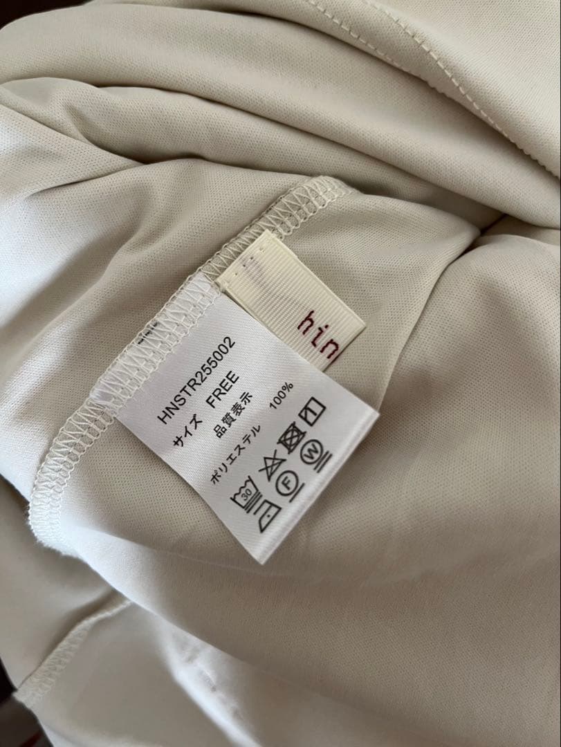 hinari フラワー刺繍チュールレースワンピース