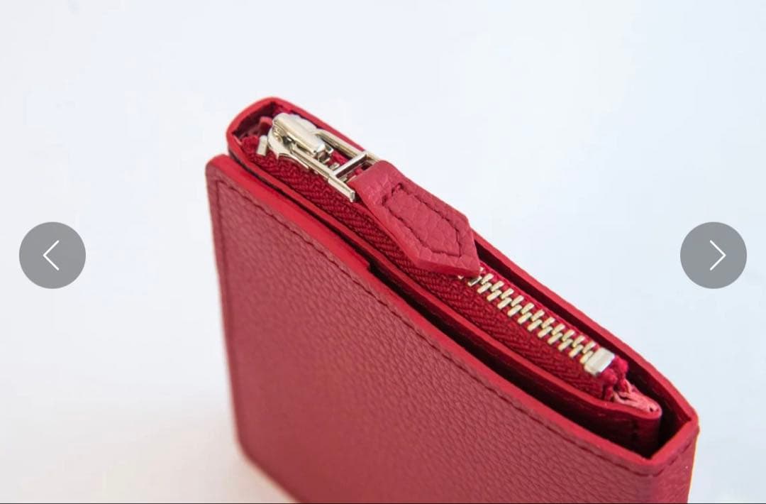 【新品】 新進工房 薄い財布 箱型財布キャレ-carre-　プ本革 二つ折り 黒