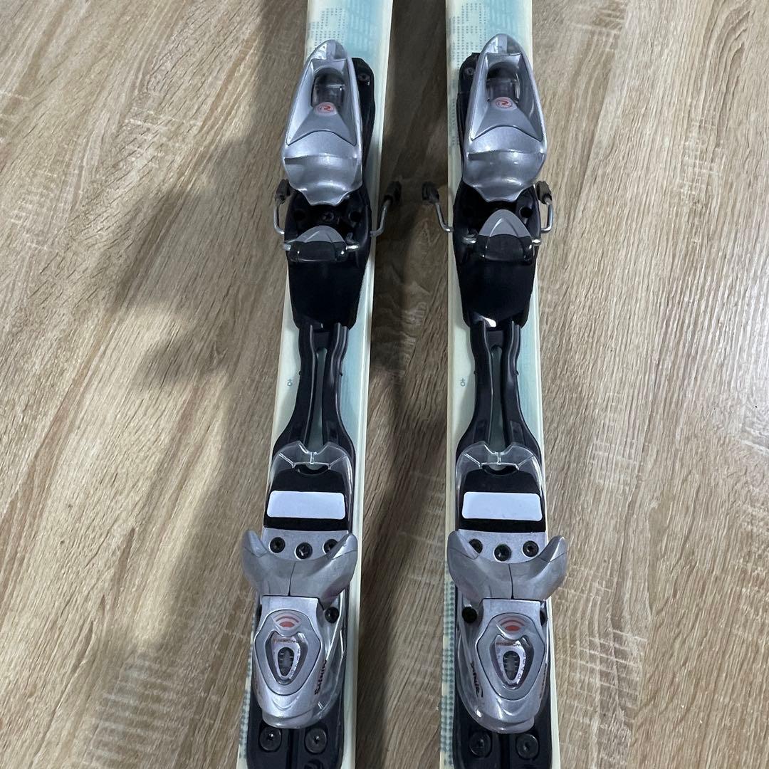ROSSIGNOL146cm HEAD23/23.5cmストック付きスキーセット