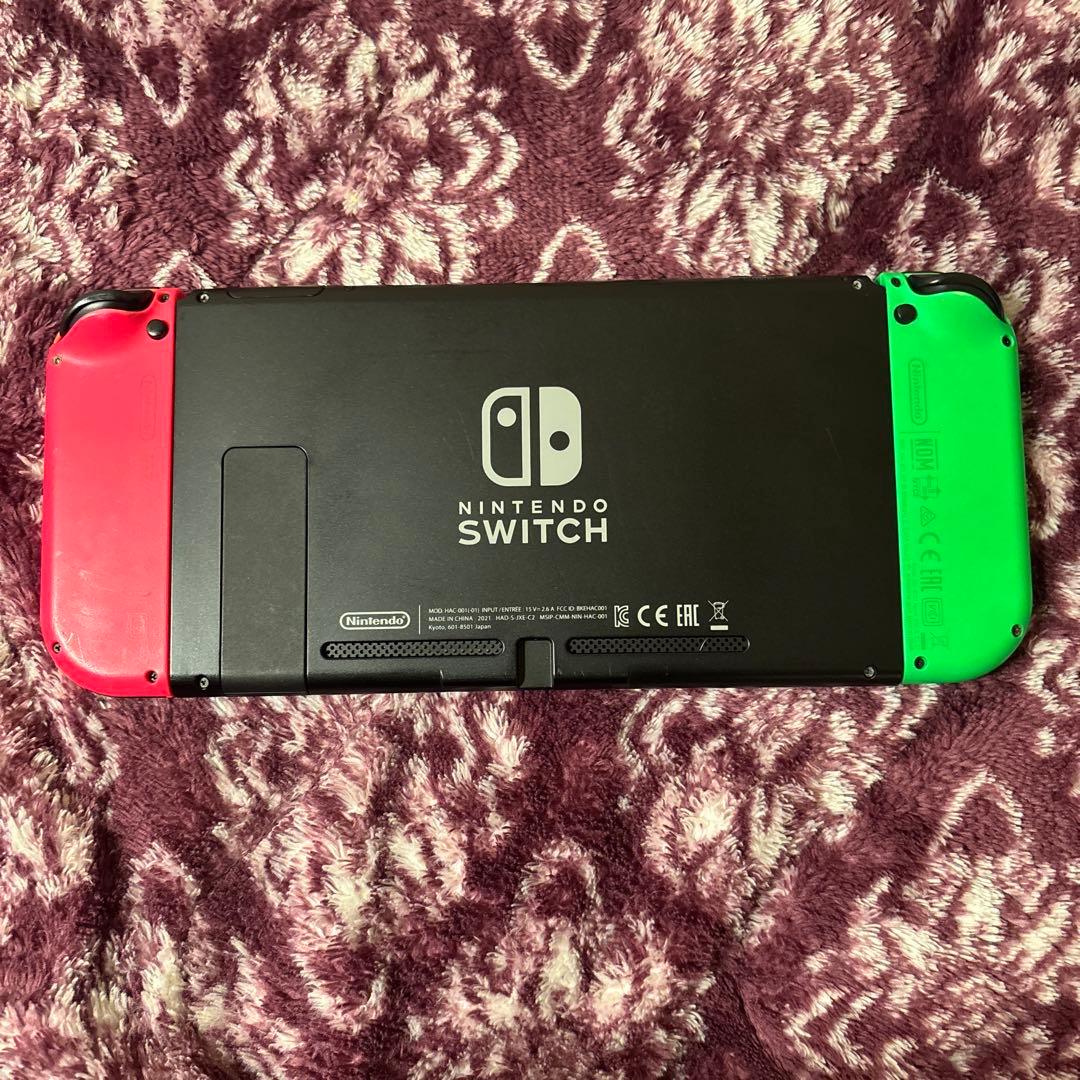 Nintendo Switch 本体 グリーン/レッド 充電器付き