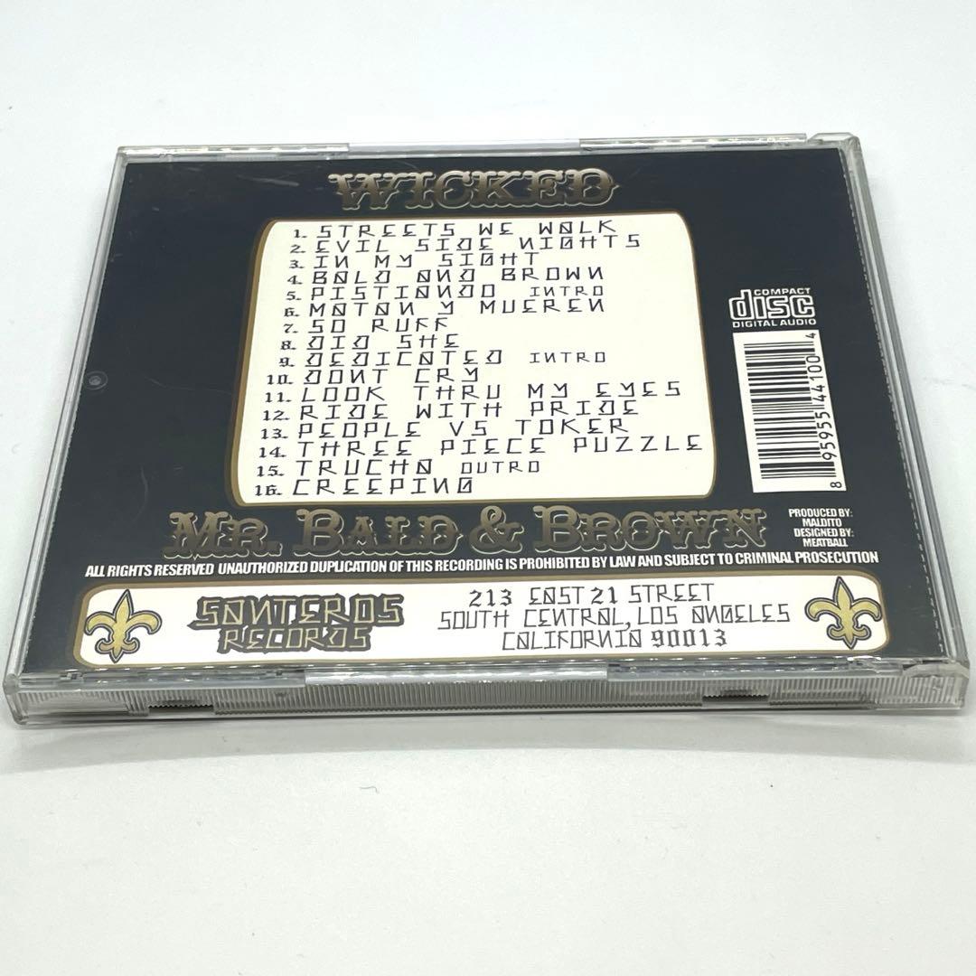 【G-RAP】 WICKED - Mr. Bald & Brown