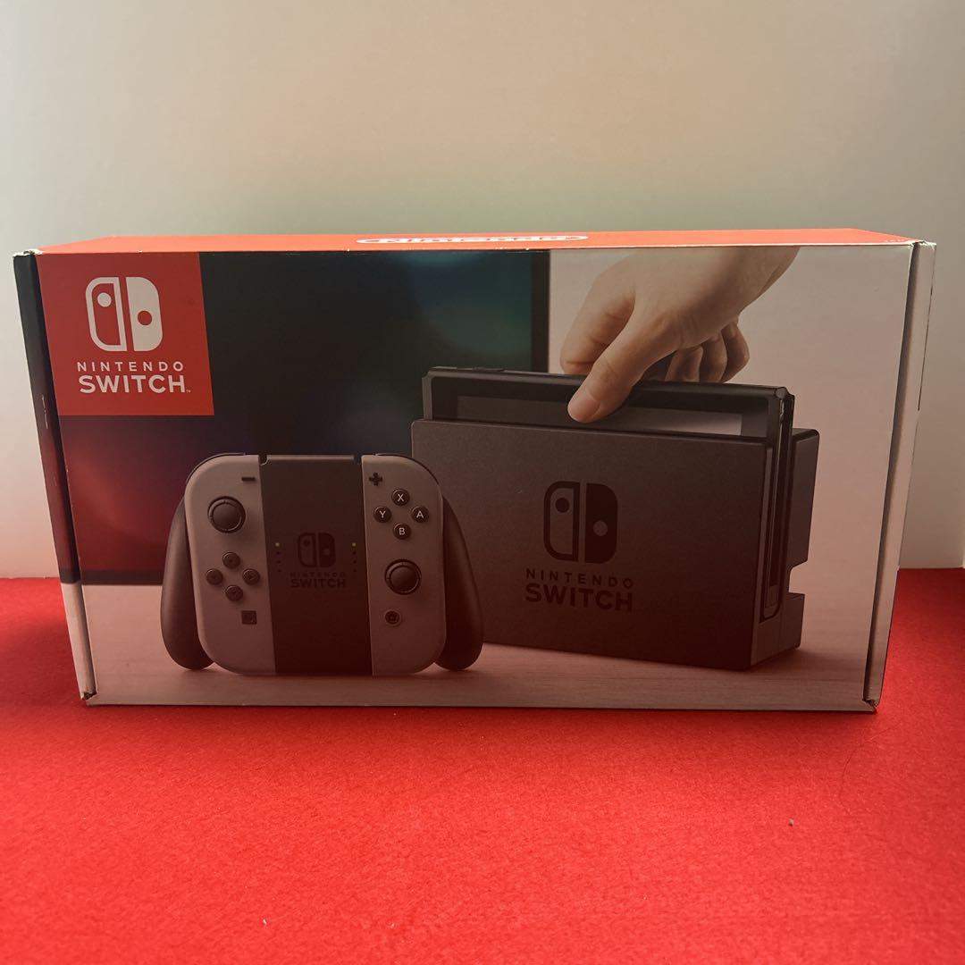 【美品】Nintendo Switch グレー 本体