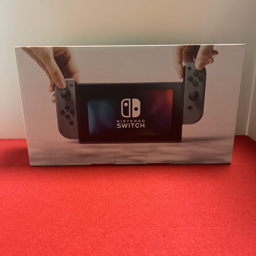 【美品】Nintendo Switch グレー 本体