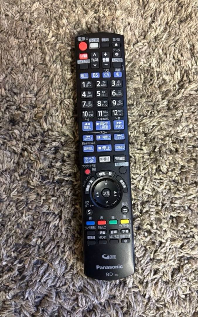 Panasonic Blu-ray レコーダーDMR-BRW1020 2018製