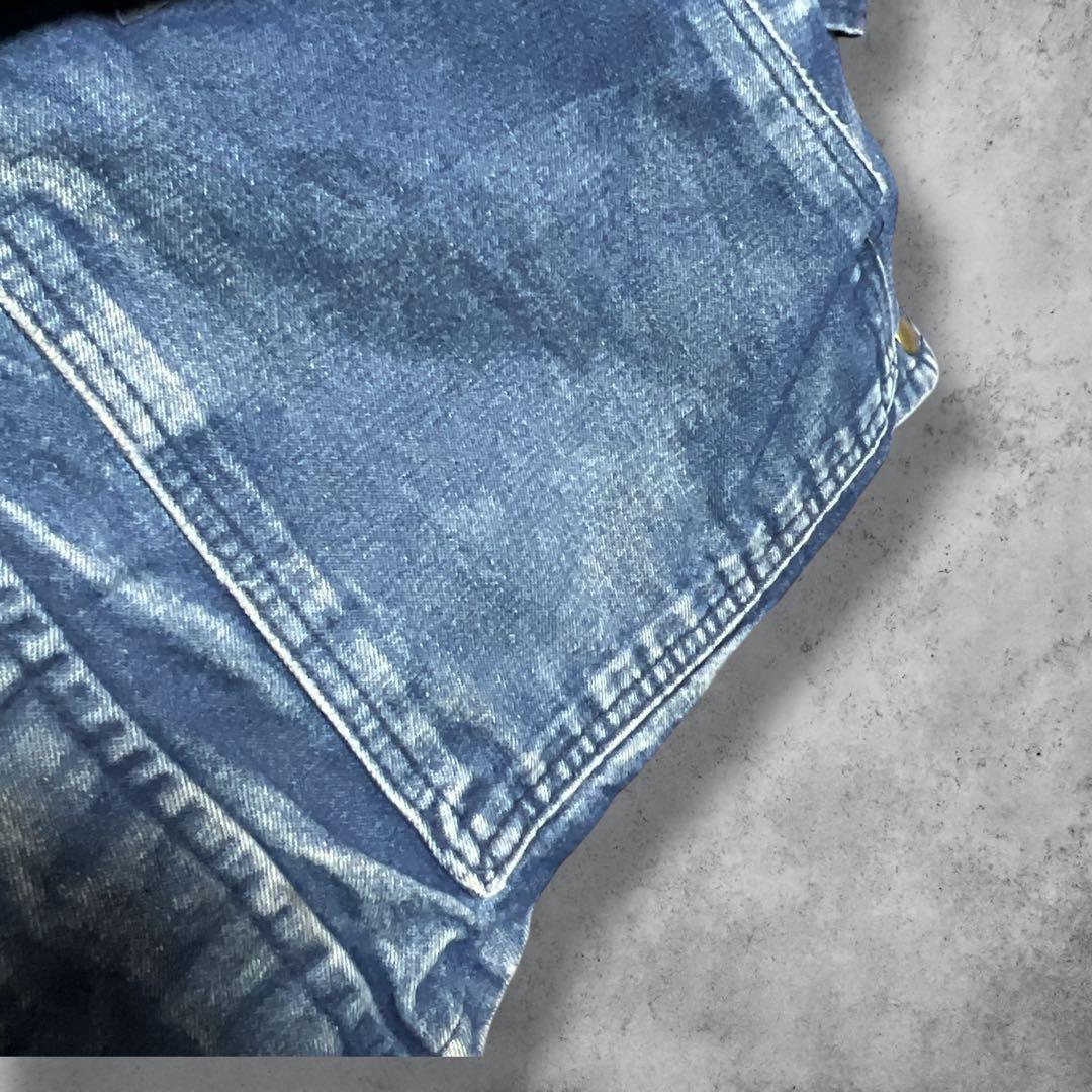 【湘南】Wallsデニムジャケットカバーオール90sヴィンテージ青ブルー