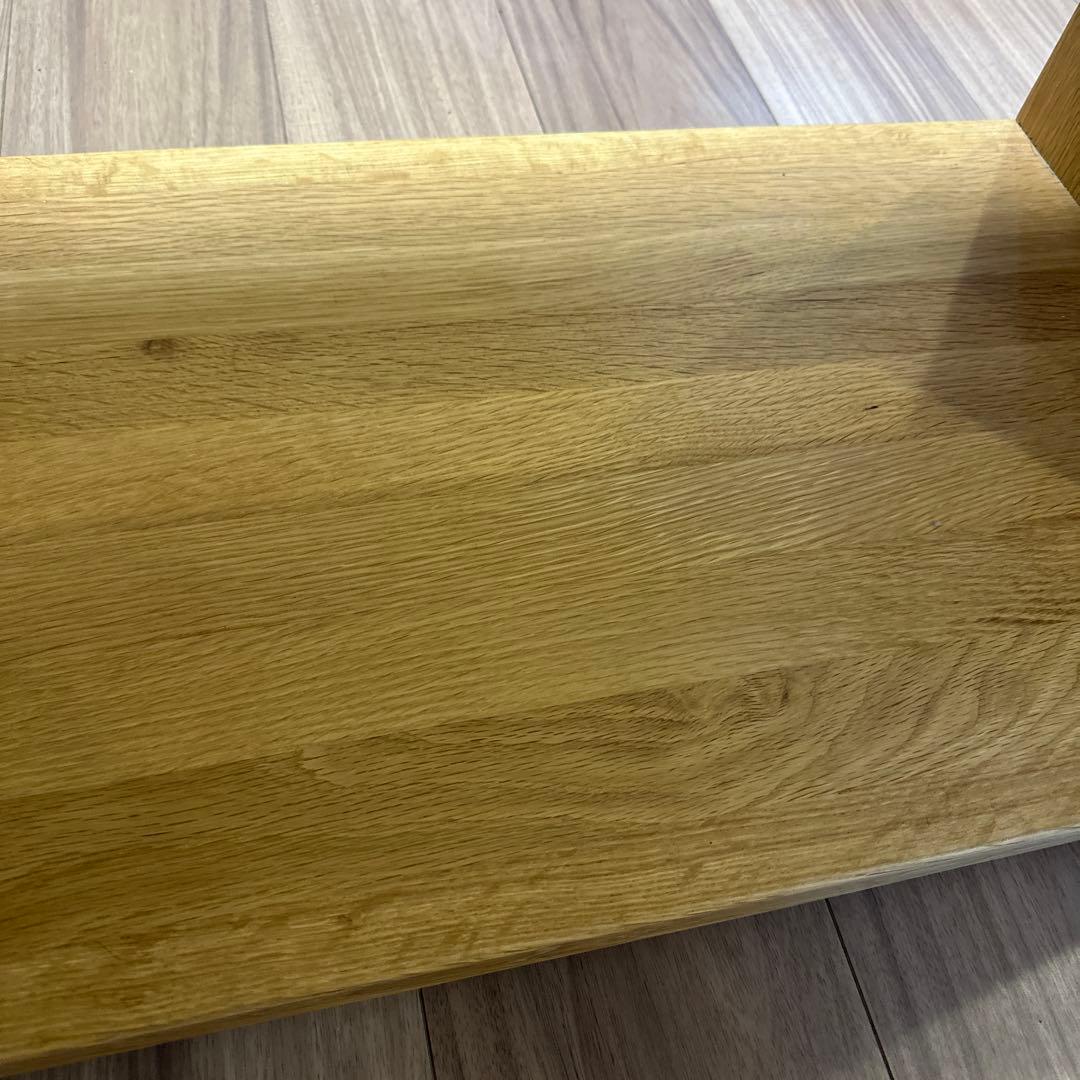 無印良品 廃盤 オーク材 テーブルベンチ