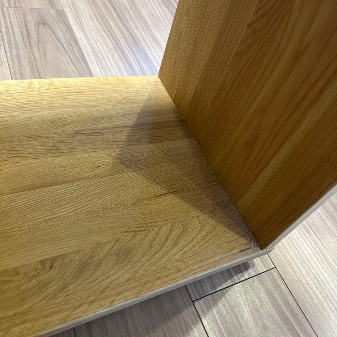 無印良品 廃盤 オーク材 テーブルベンチ