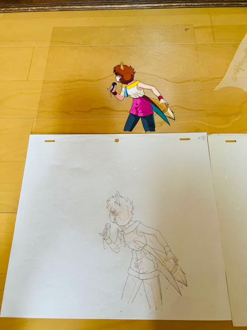 幽☆遊☆白書　蔵馬　妖狐　冨樫義博先生直筆サイン色紙　幻海.ボタンセル画セット