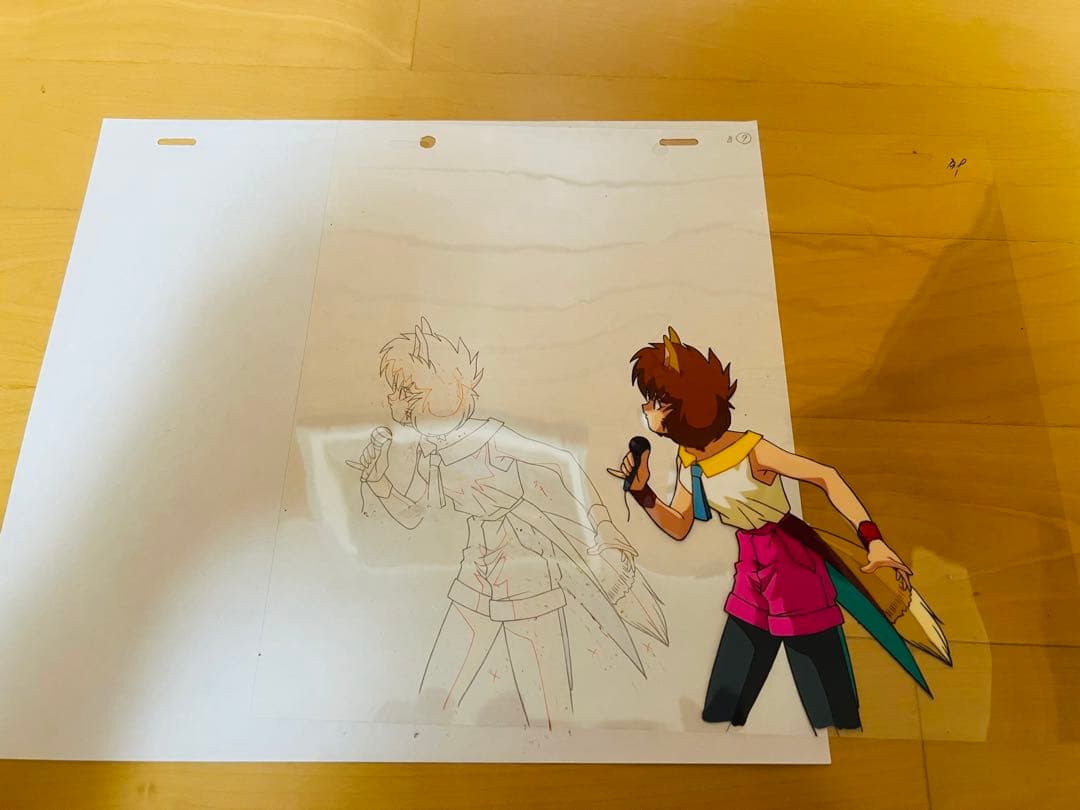 幽☆遊☆白書　蔵馬　妖狐　冨樫義博先生直筆サイン色紙　幻海.ボタンセル画セット