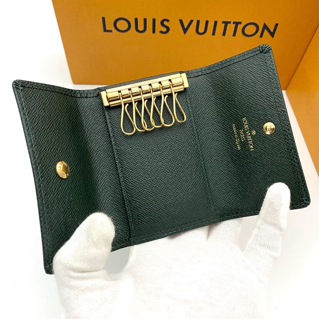 未使用保管品　ルイヴィトン　タイガ　キーケース　ミュルティクレ6