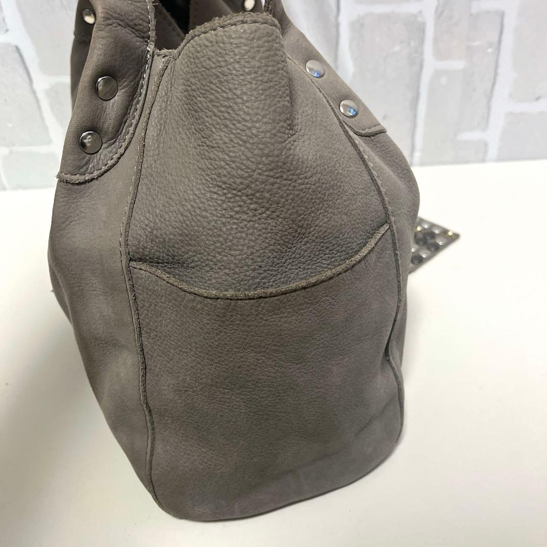 TRES archive グランジ ワンショルダーバッグ 肩掛け スタッズ 牛革
