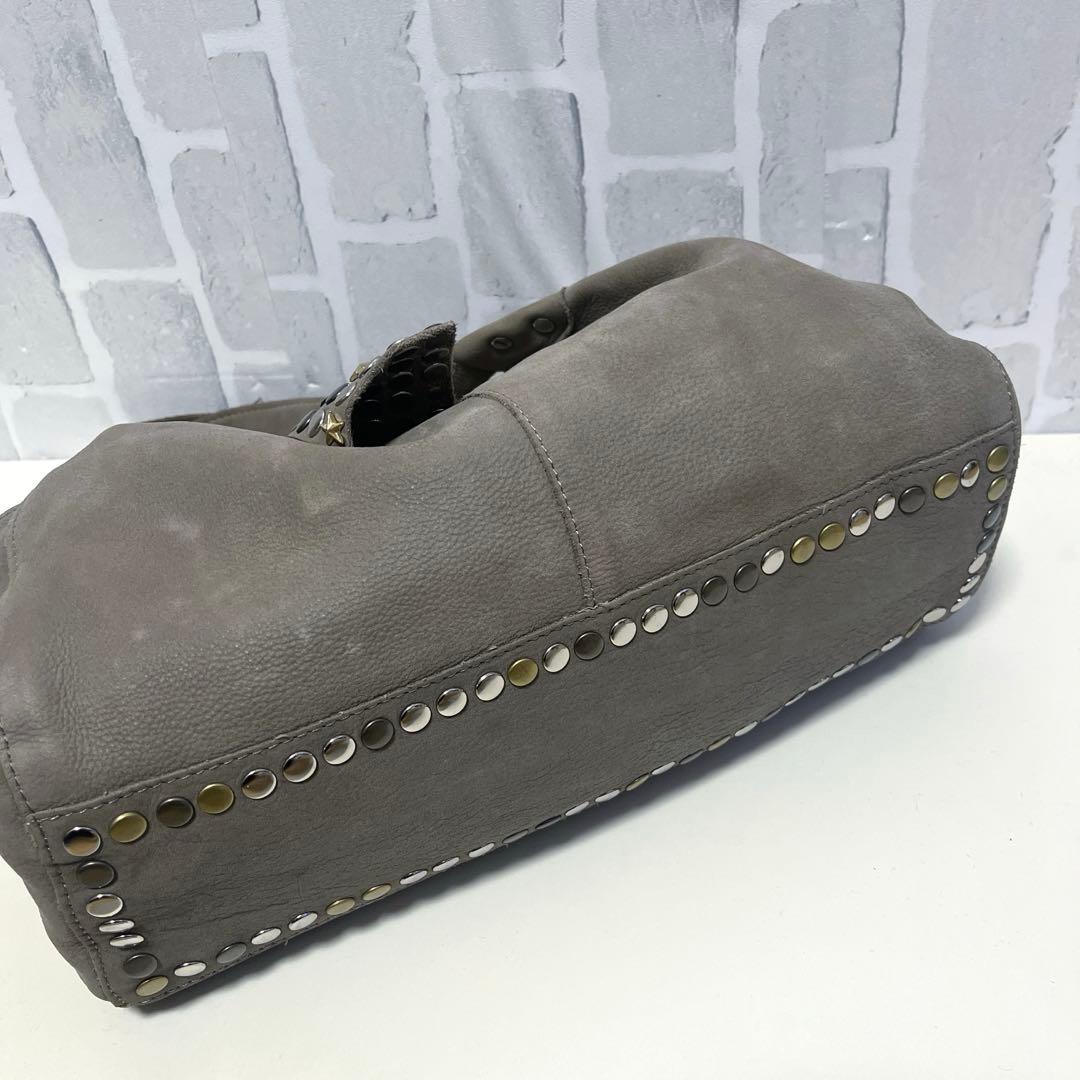 TRES archive グランジ ワンショルダーバッグ 肩掛け スタッズ 牛革