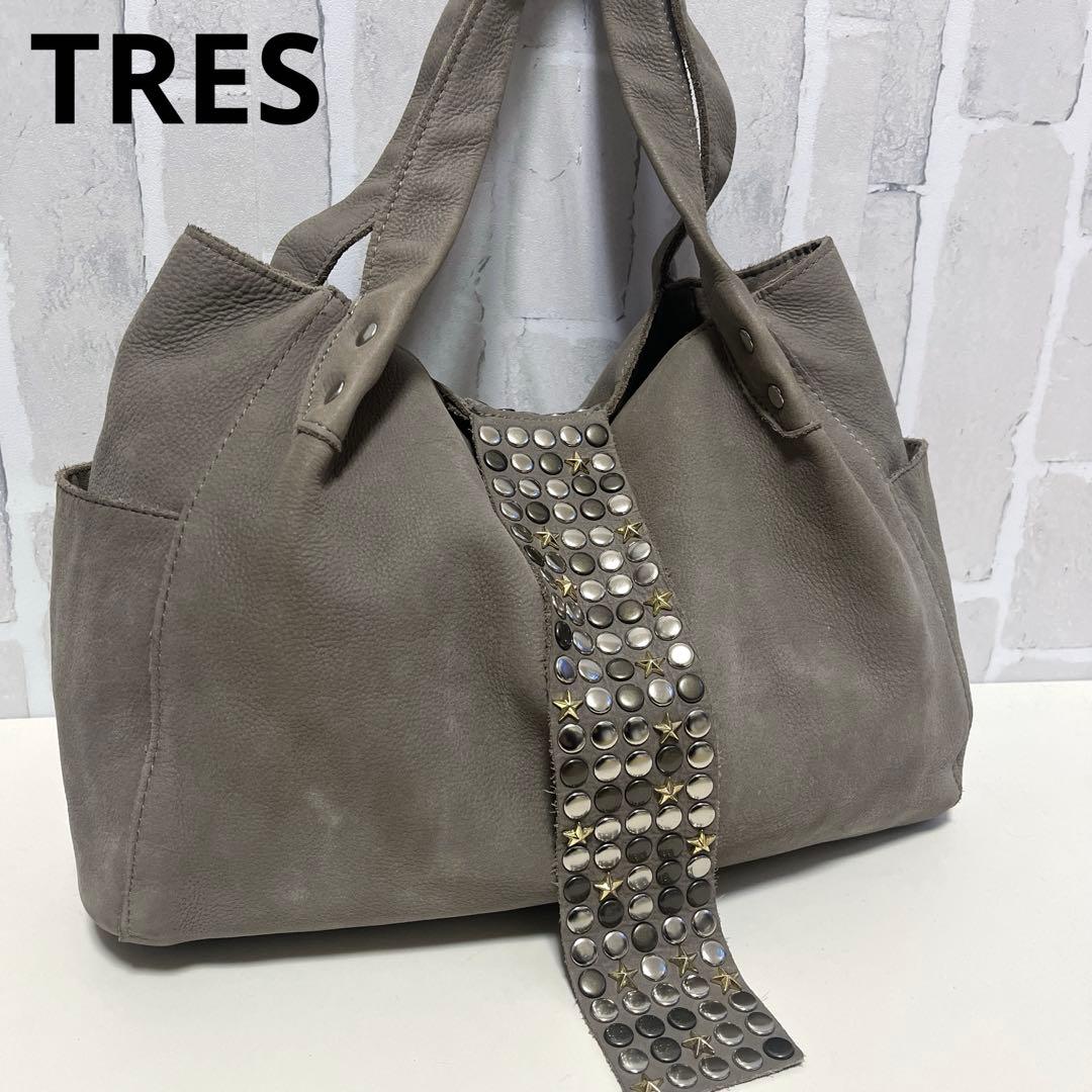 TRES archive グランジ ワンショルダーバッグ 肩掛け スタッズ 牛革