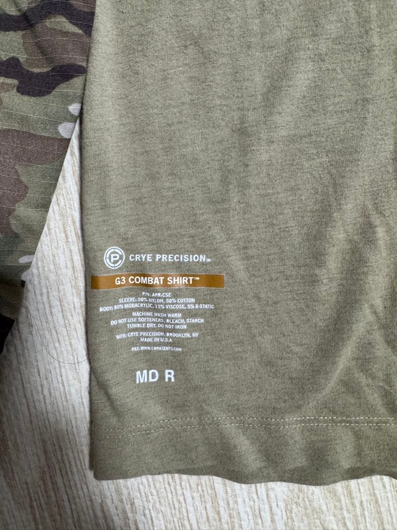 個人装備 CRYE PRECISION G3 COMBAT SHIRT MD R