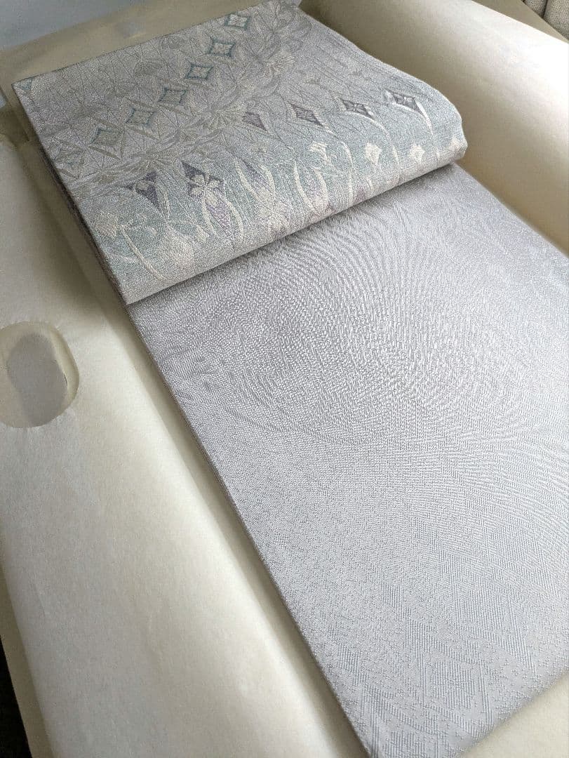 正絹西陣袋帯名門まいづる門扉幻影文 高額袋帯