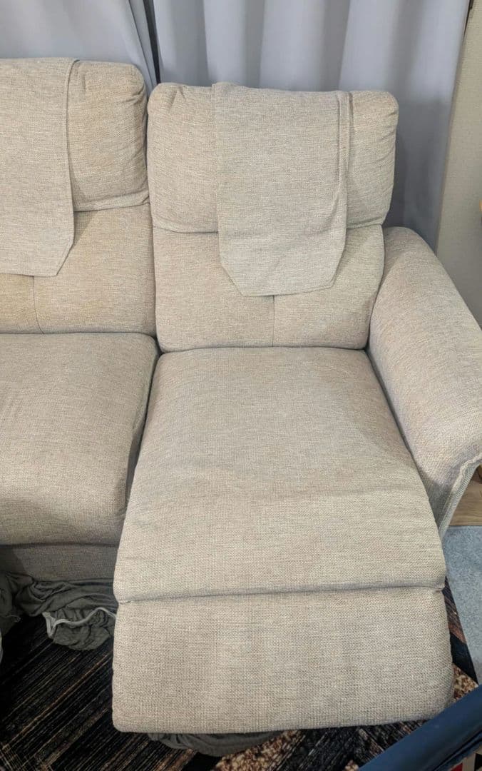 【ニトリ】リクライニングソファ