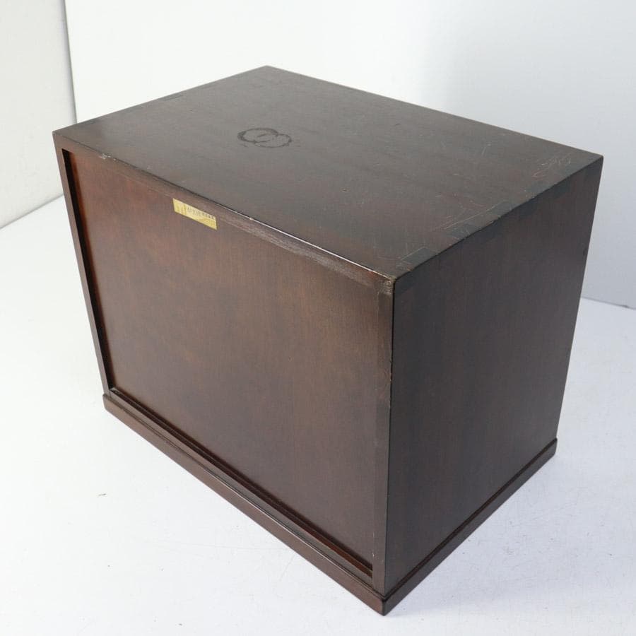 松本民芸家具 ミズメザクラ材 小引き出し A4収納 小箪笥 小物入れ