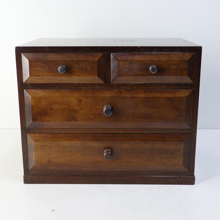 松本民芸家具 ミズメザクラ材 小引き出し A4収納 小箪笥 小物入れ