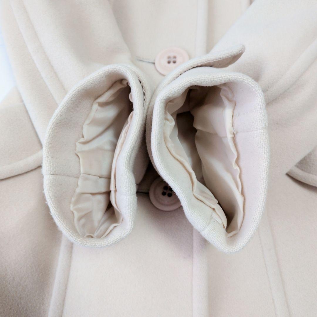 バーバリーブルーレーベル ロングコート ウール チェック 38