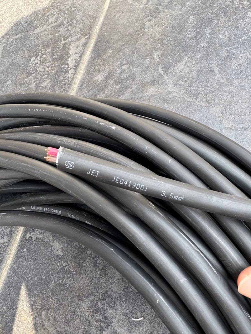 CV3.5sq×3C 約40m巻 CVケーブル