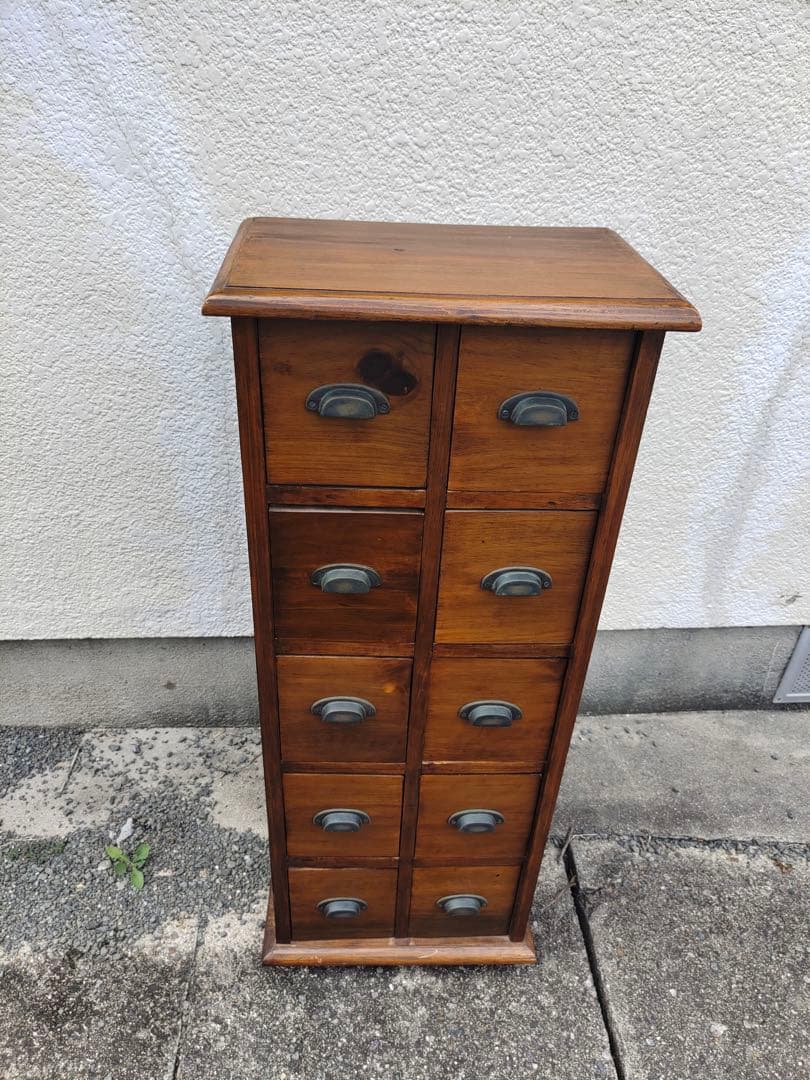 民芸家具　和箪笥　レトロ　引き出し　アンティーク薬箪笥　チェスト　時代箪笥