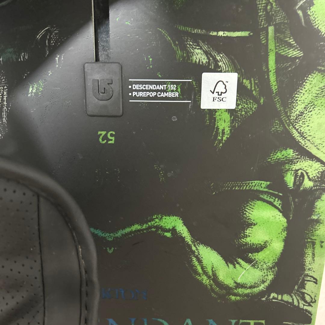 美品✨DESCENDANT 152 × BURTON CUSTOM M
