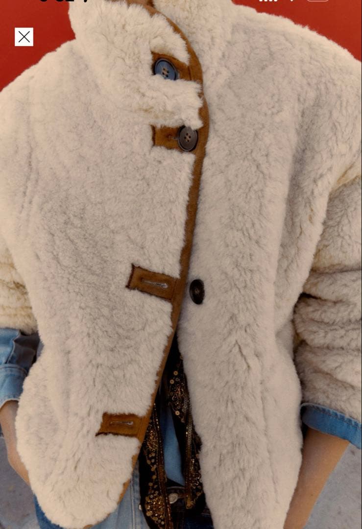 ZARA 今期　リバーシブルダブルフェイスジャケット　新品同様