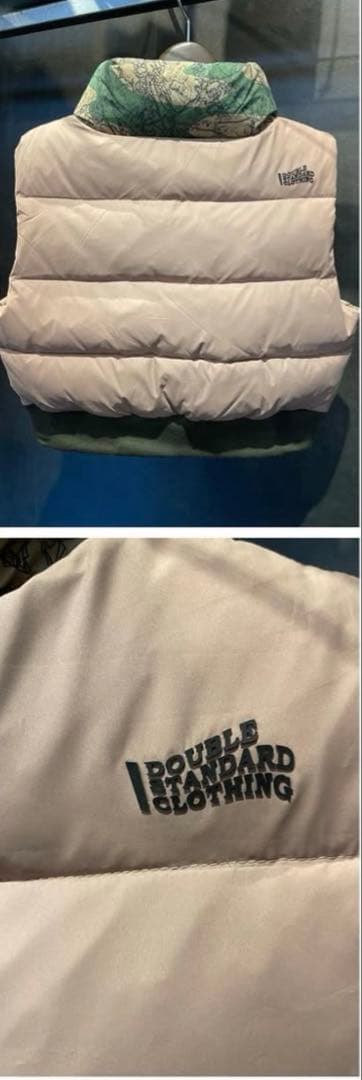 売り切り！ダブルスタンダードクロージング⭐︎DSC⭐︎カモフラ柄ダウンベスト⭐︎新品