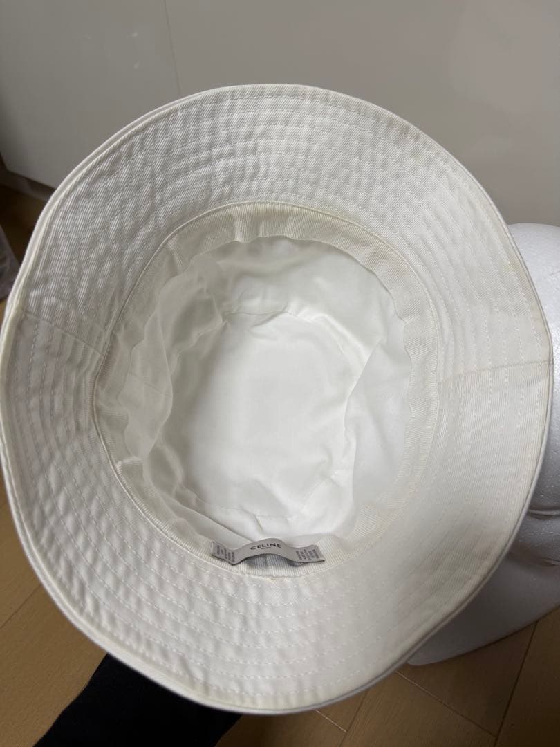 期間限定SALE⭐︎CELINE ホワイト バケットハット