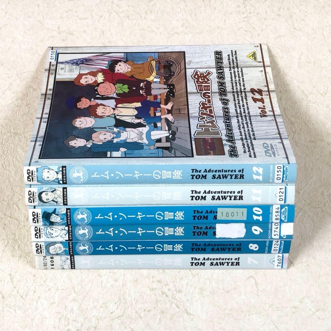 世界名作劇場 トム・ソーヤーの冒険 全12巻 DVDレンタル落ち