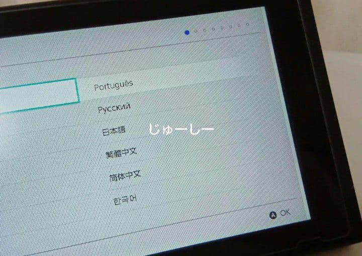 ニンテンドースイッチ　本体のみ