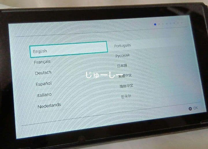 ニンテンドースイッチ　本体のみ