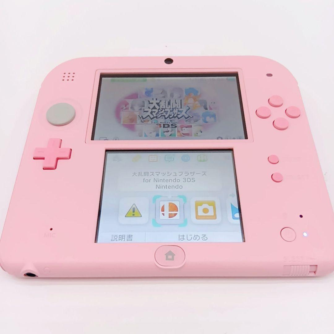 【生産終了品】Nintendo 2DS 本体 ピンク 動作確認済み 任天堂