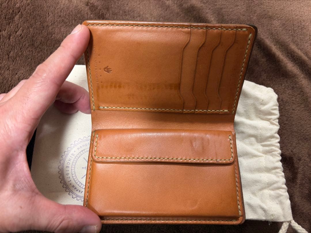 W2D 手染めミドルウォレット moto leather モトレザー 財布