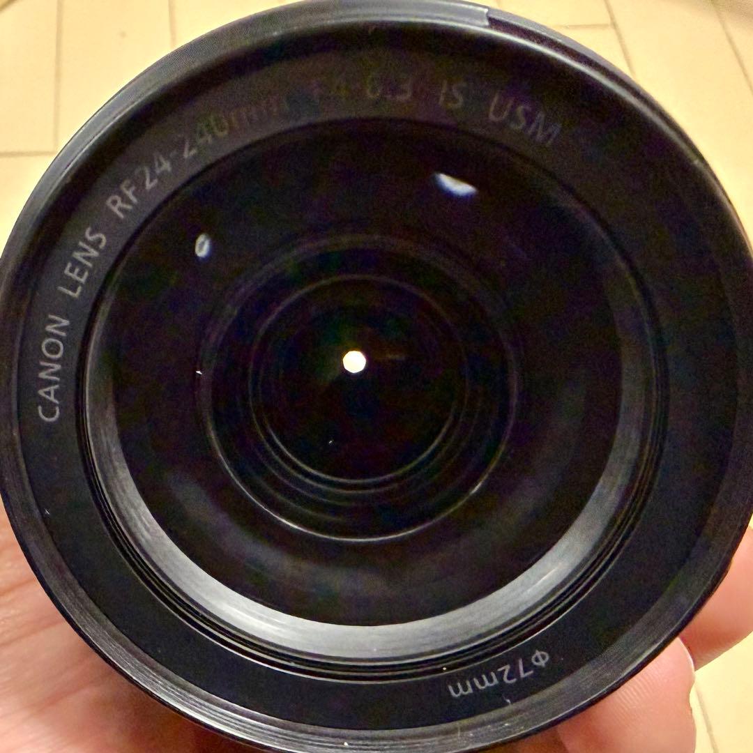 新品同様Canon RF 24-240mm F4-6.3 IS USMレンズ