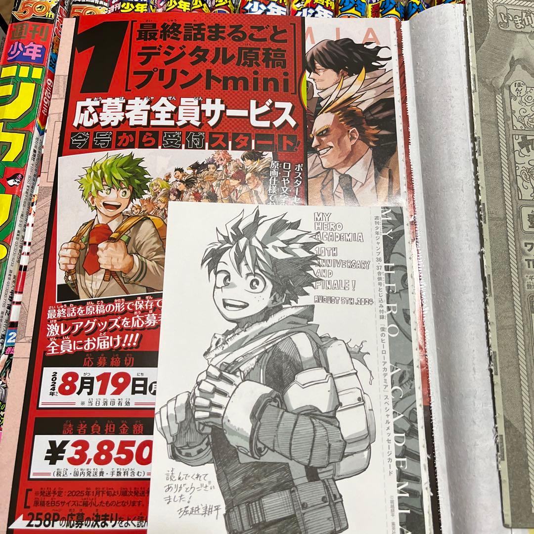 ヒロアカ　切り抜き　172話〜430話（最終話）