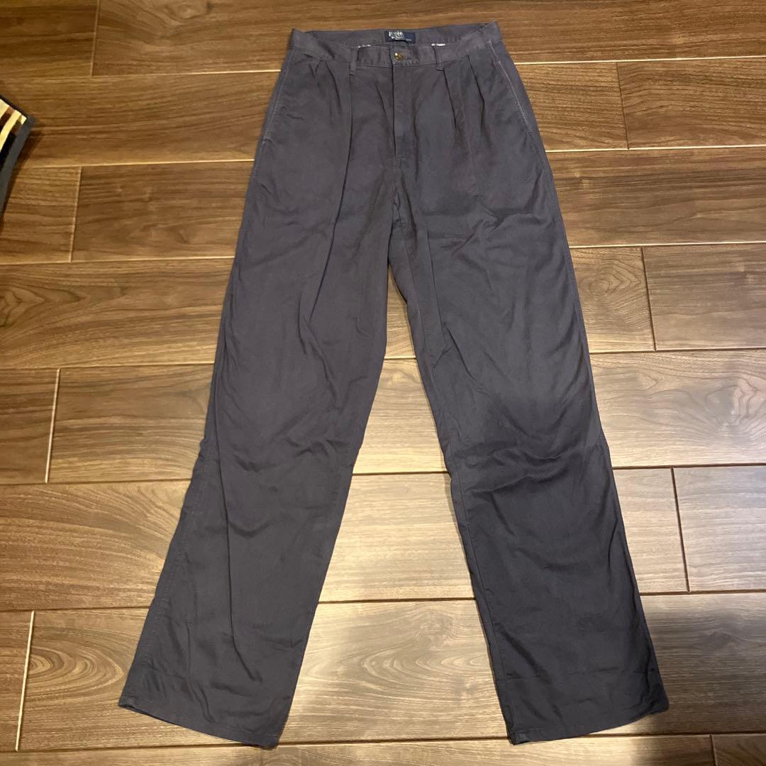 USA製 初期タグ ポロチノ ラルフローレン　ナス紺