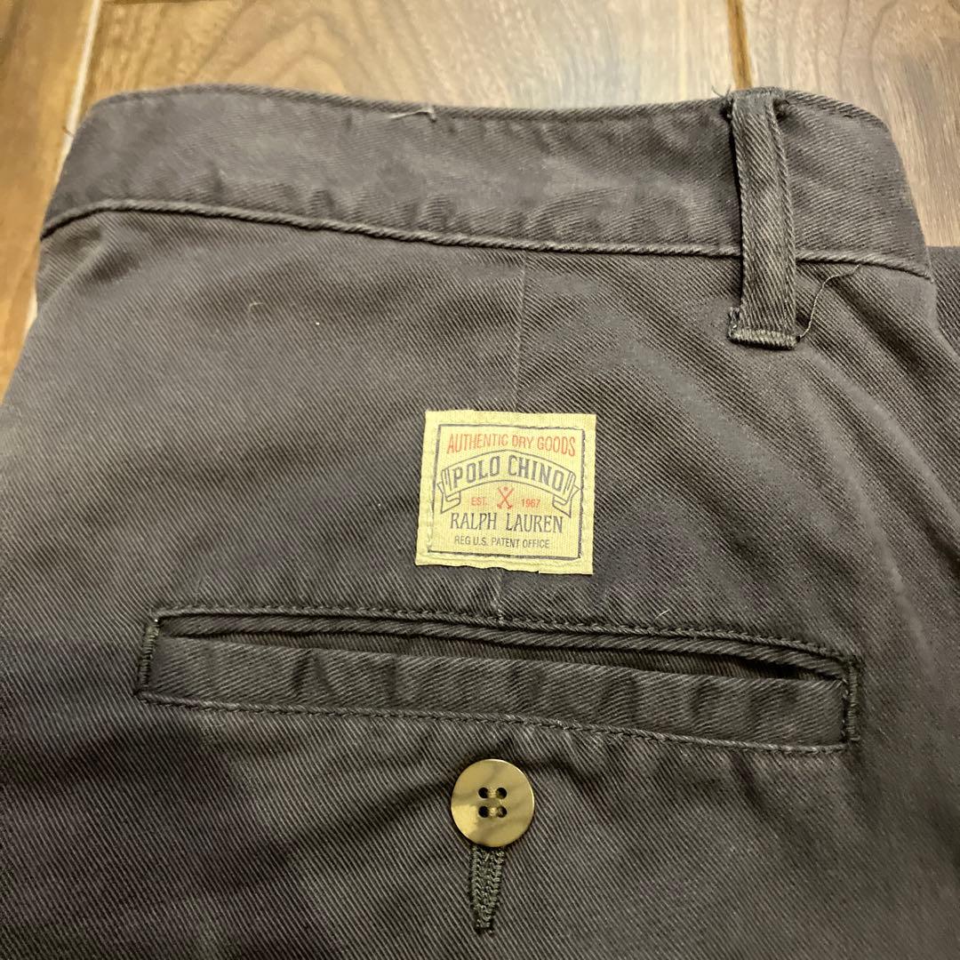 USA製 初期タグ ポロチノ ラルフローレン　ナス紺