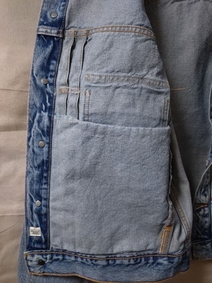 こなれ感抜群★LMC リーバイスセカンド型 ワイドシルエット S オーガニック綿