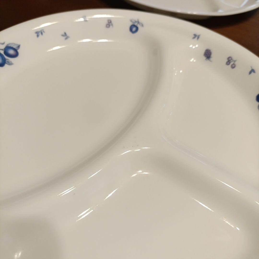 コレールCORELE　ランチプレート大　26cm　10枚　USED