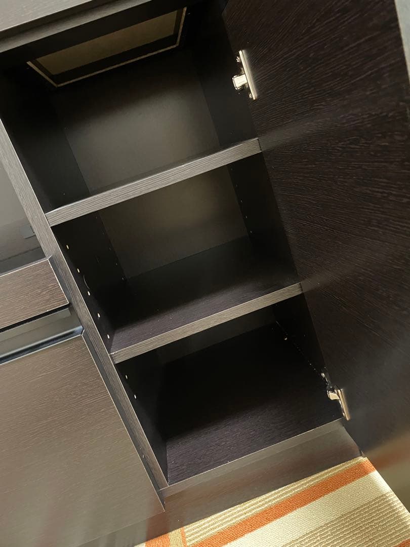 キッチン収納 キッチンカウンター拡張棚付き