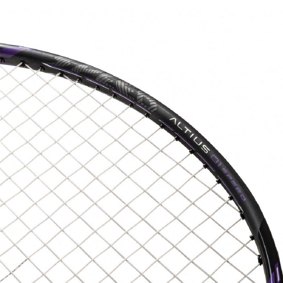 ALTIUS 01 SPEED バドミントンラケット ブラック/パープル